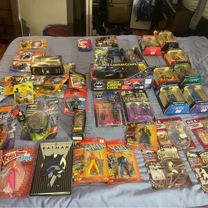Vintage toys / Batman/ Roger rabbit/ x-man/ starting lineup/ Disney